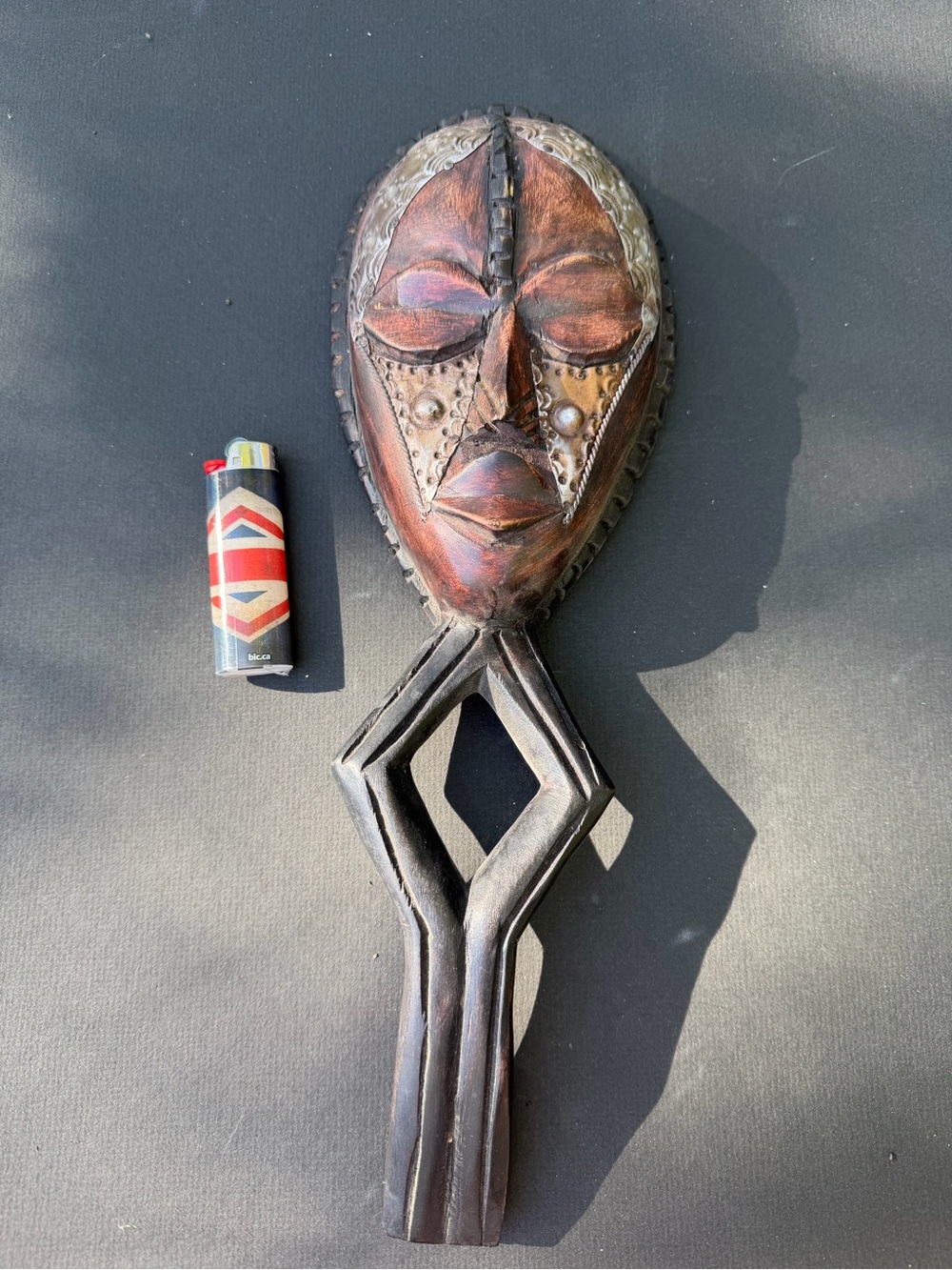 Vintage Mask Wood Carving